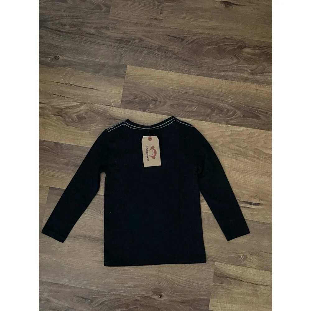 $40! Appaman Kids‎ Boys Get Loud Graphic Long Sleeve T-Shirt Size 5 NWT